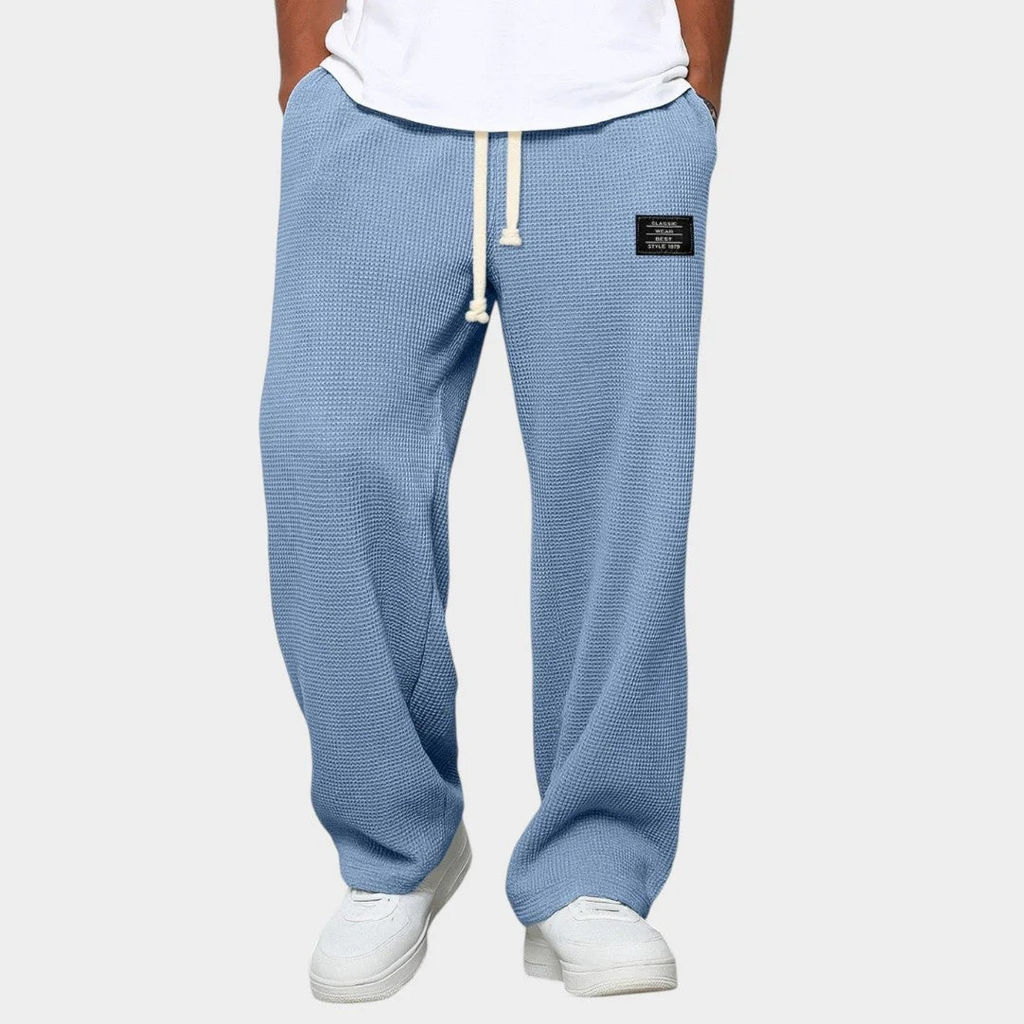 ARTURO | PANTALON ANCHO CON CINTURA AJUSTABLE