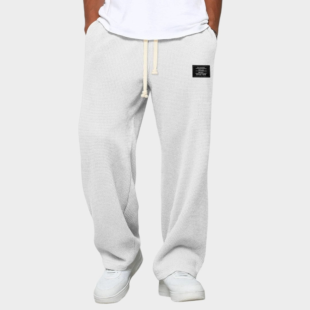 ARTURO | PANTALON ANCHO CON CINTURA AJUSTABLE