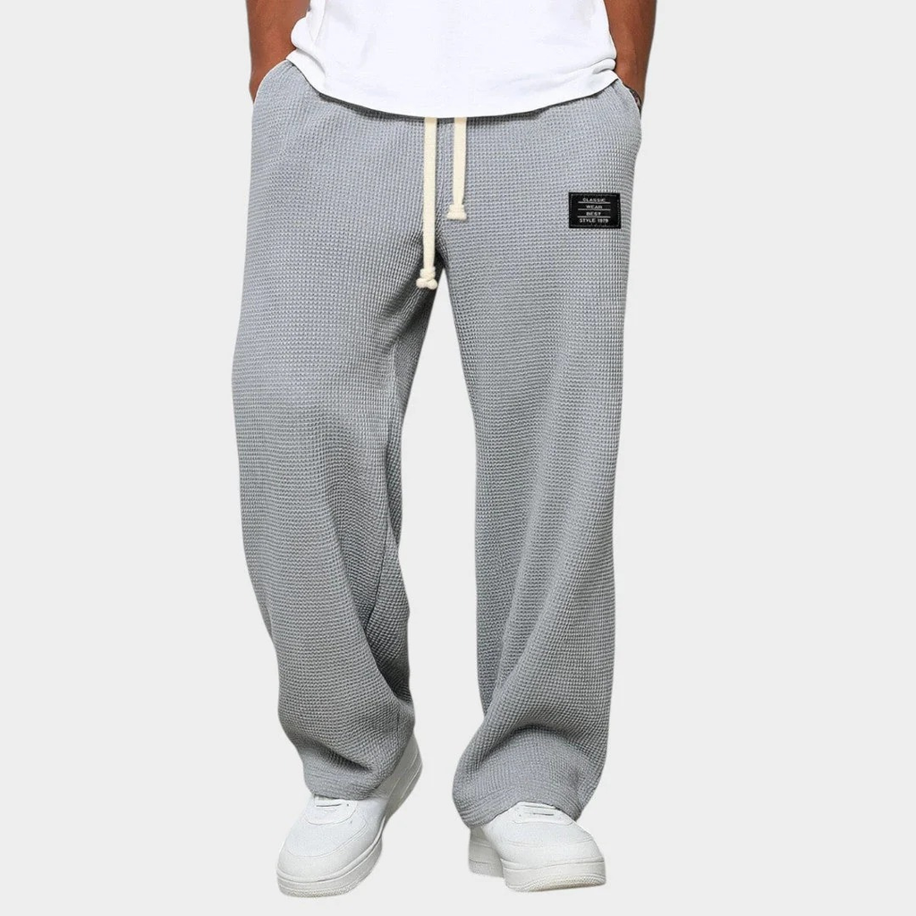 ARTURO | PANTALON ANCHO CON CINTURA AJUSTABLE