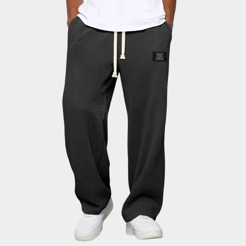 ARTURO | PANTALON ANCHO CON CINTURA AJUSTABLE