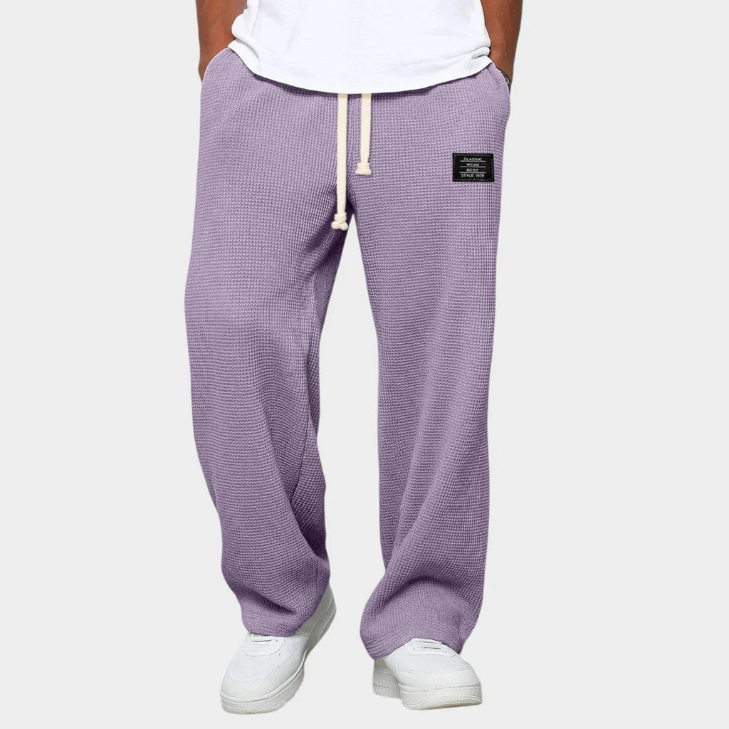 ARTURO | PANTALON ANCHO CON CINTURA AJUSTABLE