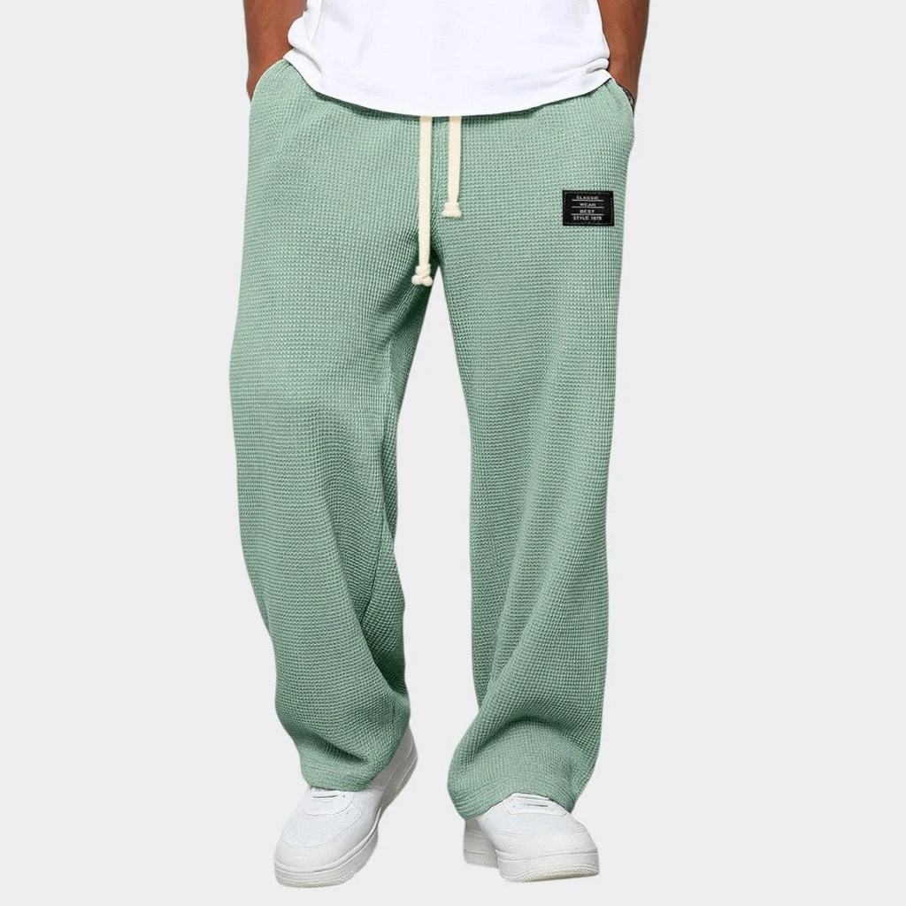 ARTURO | PANTALON ANCHO CON CINTURA AJUSTABLE