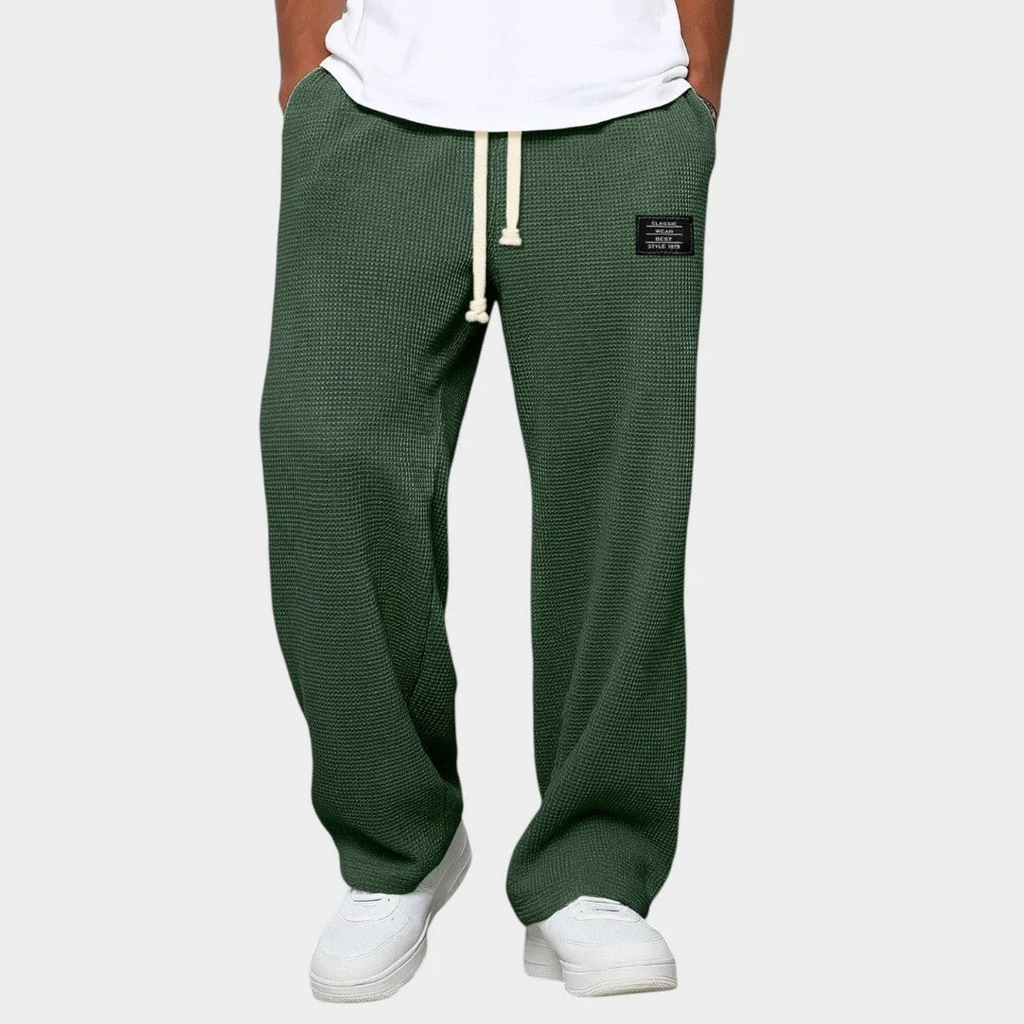 ARTURO | PANTALON ANCHO CON CINTURA AJUSTABLE