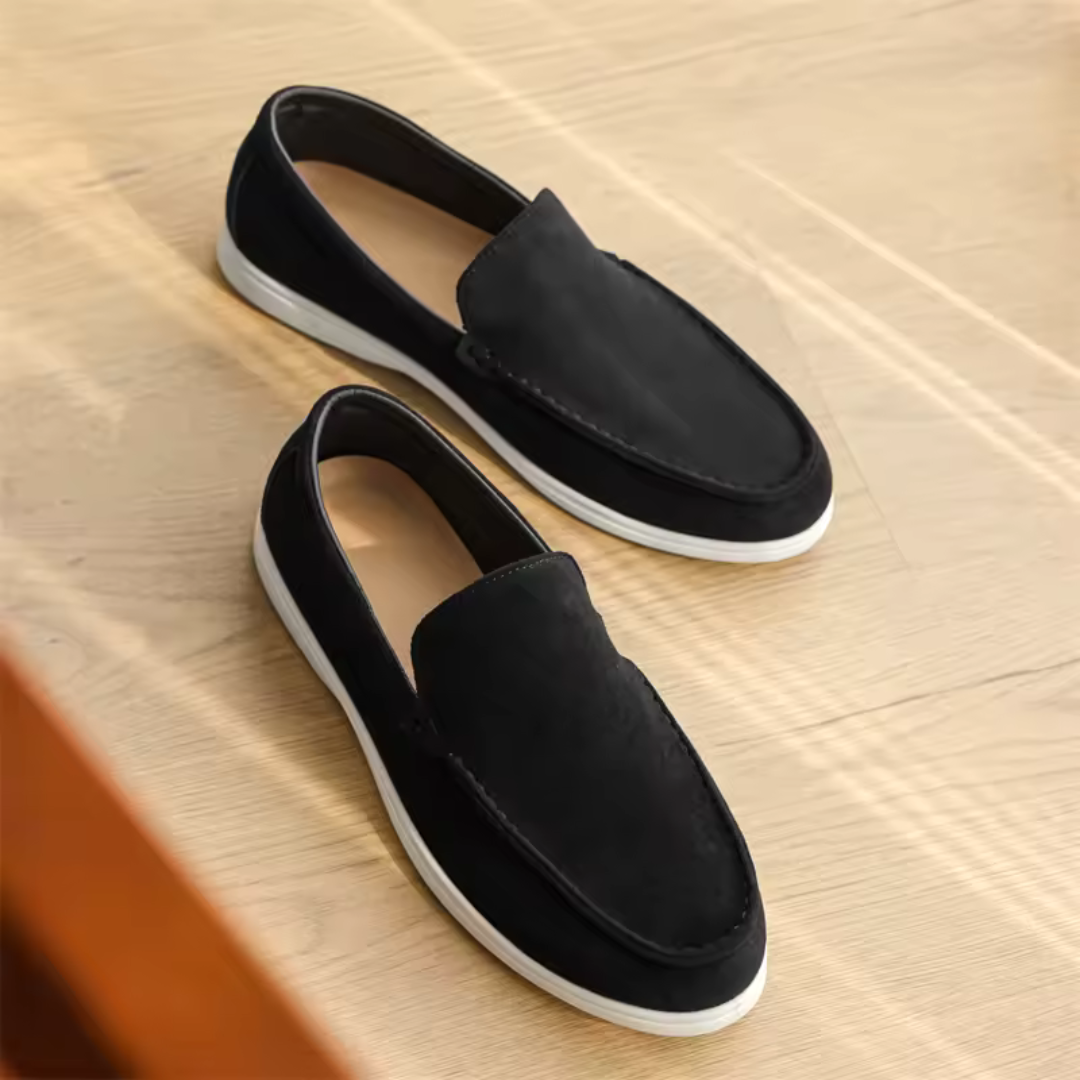 BRUNO | MOCASÍN CONFORT ELEGANTE EN GAMUZA 💼