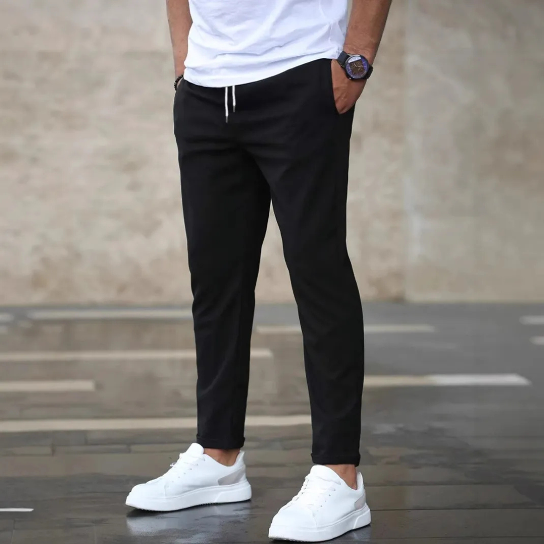 FRANCO | PANTALON CASUAL SLIM FIT CON CORDON