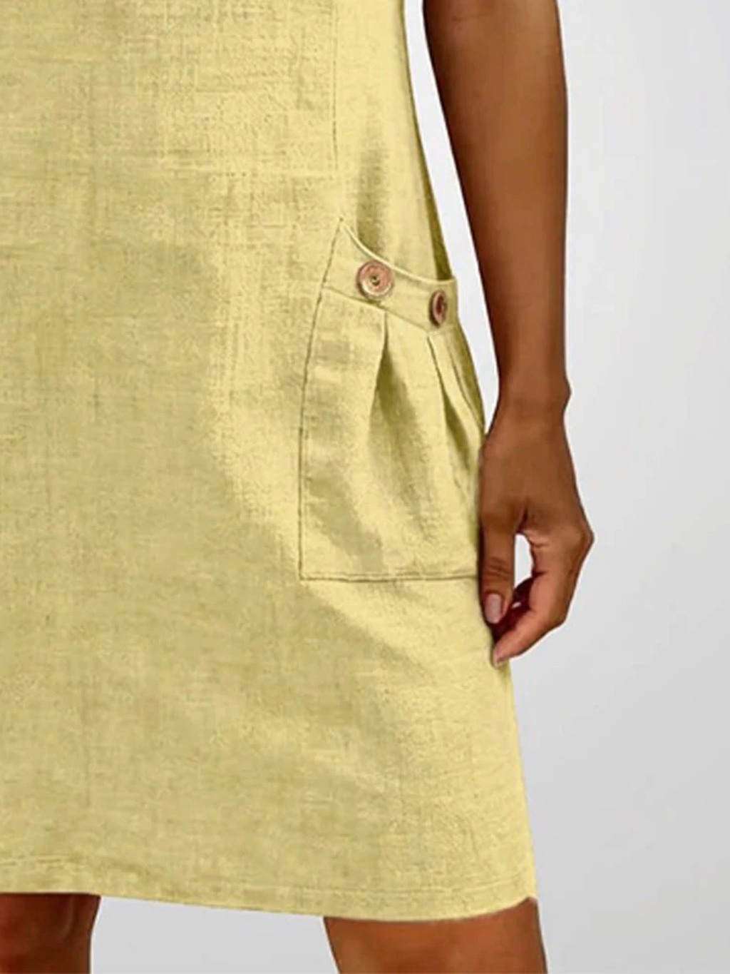 INÉS | 🌿 VESTIDO CONFORT LINO Y ALGODON