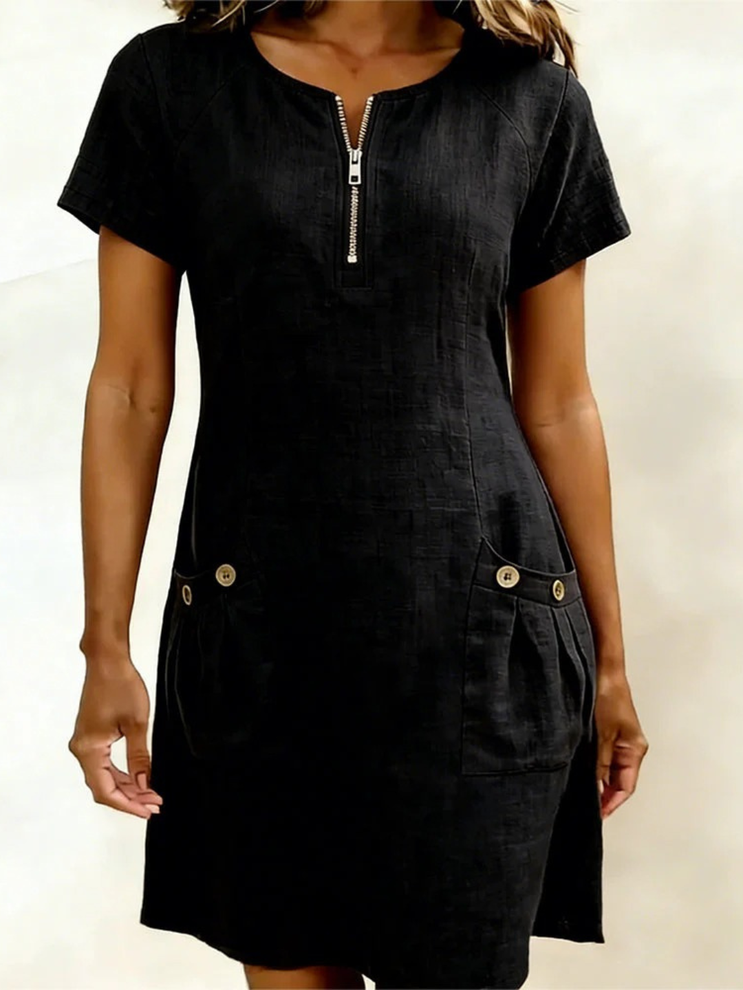 INÉS | 🌿 VESTIDO CONFORT LINO Y ALGODON