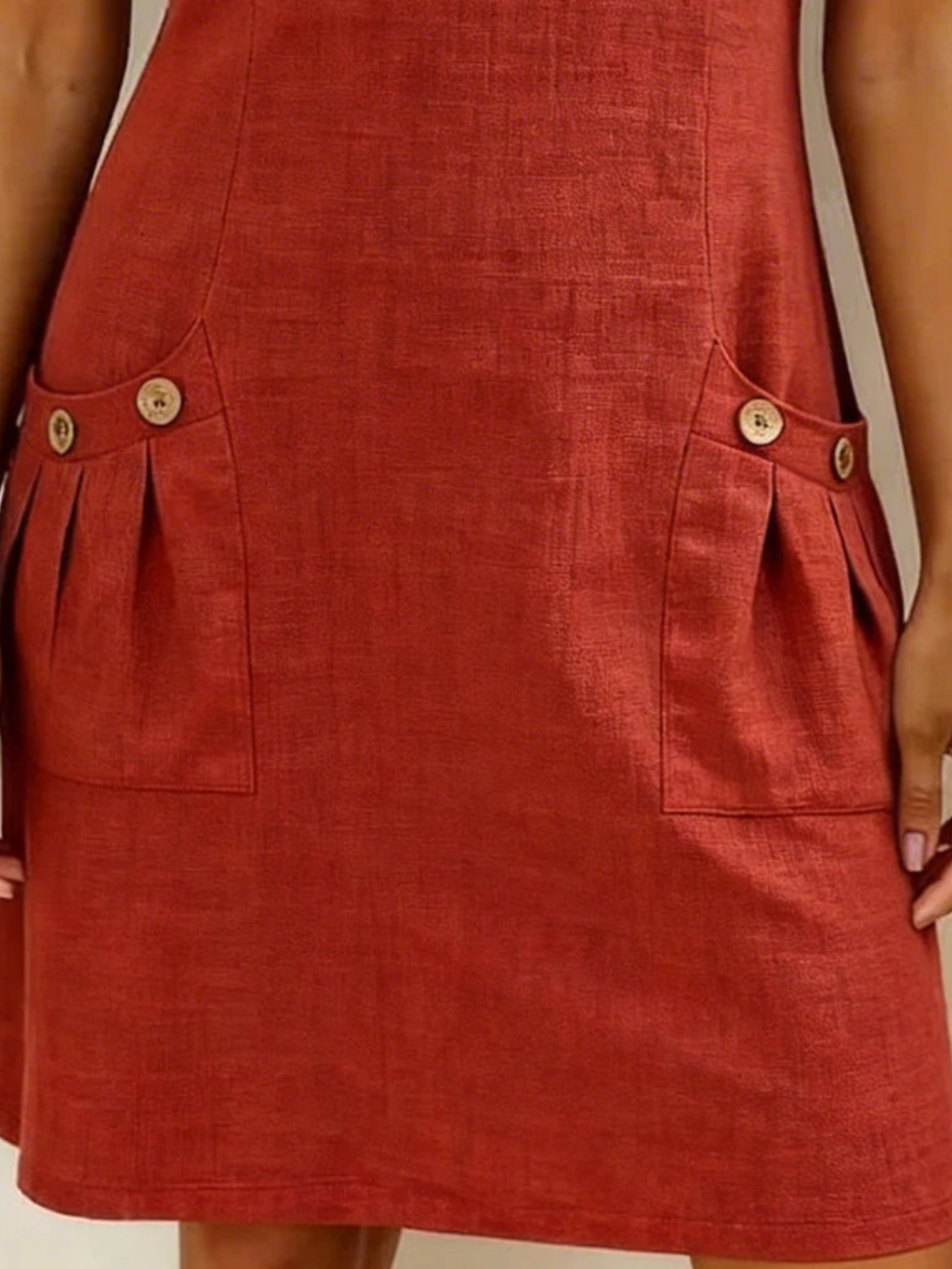 INÉS | 🌿 VESTIDO CONFORT LINO Y ALGODON