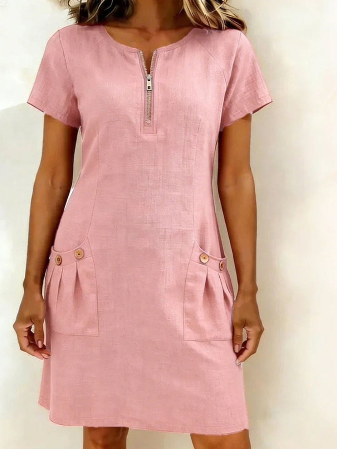 INÉS | 🌿 VESTIDO CONFORT LINO Y ALGODON