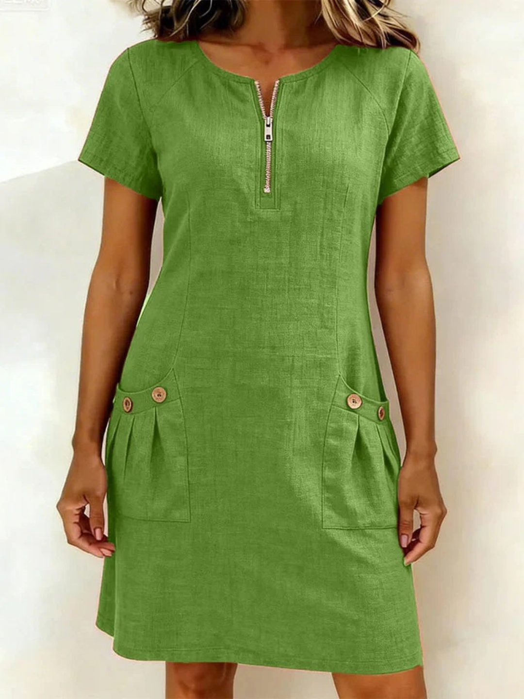 INÉS | 🌿 VESTIDO CONFORT LINO Y ALGODON