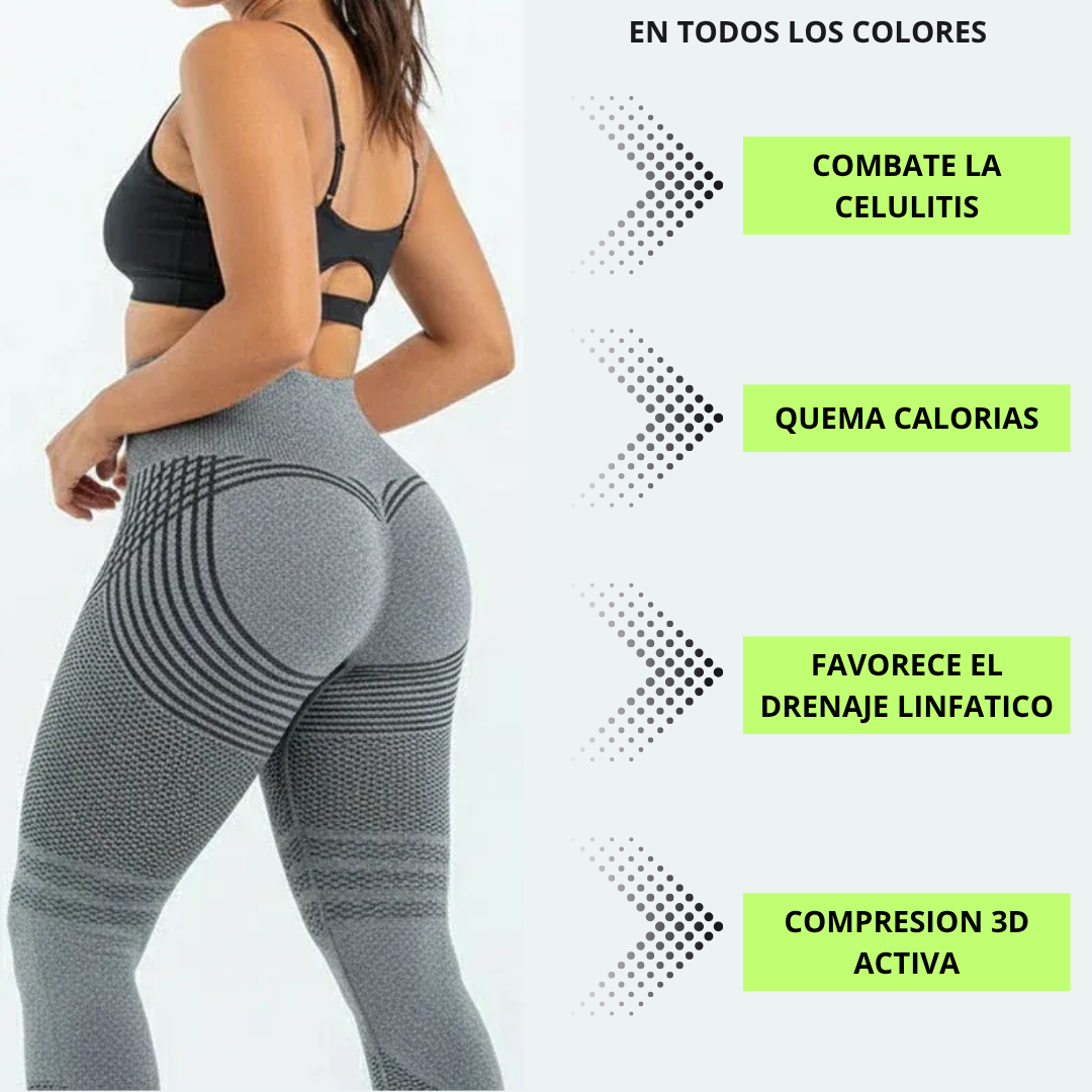 REGINA | LEGGINGS 3D DE ALTA COMPRESIÓN