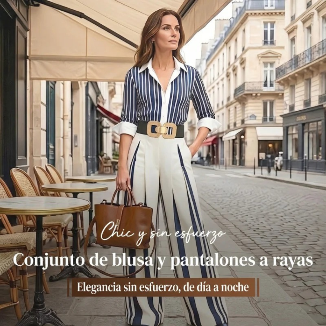 BIANCA | 👑 CONJUNTO SASTRÉ - ELEGANCIA ATEMPORAL EN DOS PIEZAS