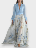 BIANCA | VESTIDO MAXI CON ESTAMPADO FLORAL