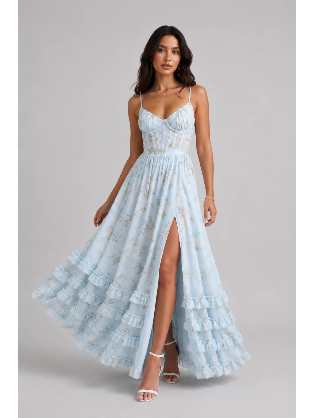 VIOLETA | VESTIDO LARGO DE FIESTA TIPO CORSÉ ✨