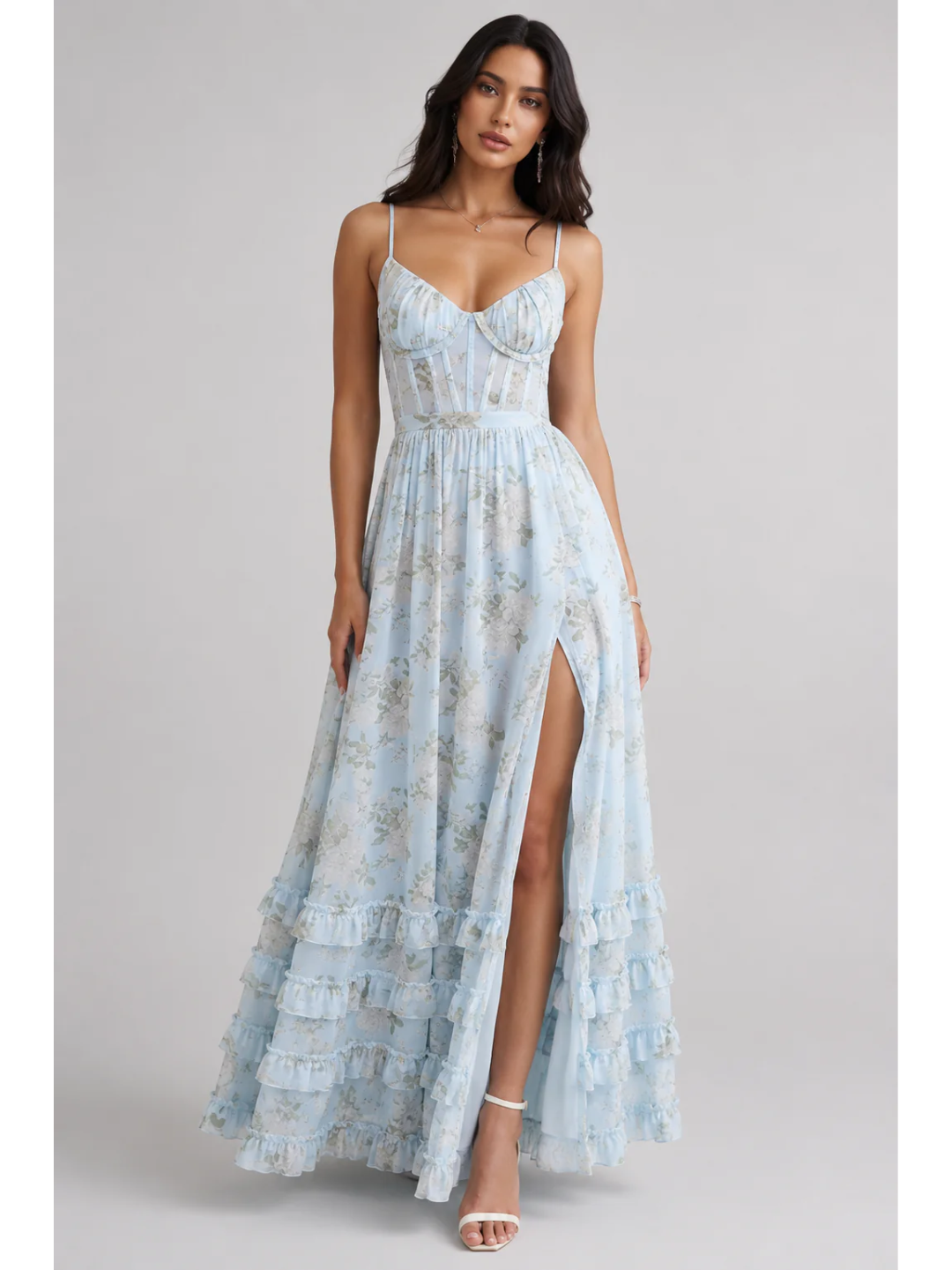 VIOLETA | VESTIDO LARGO DE FIESTA TIPO CORSÉ ✨