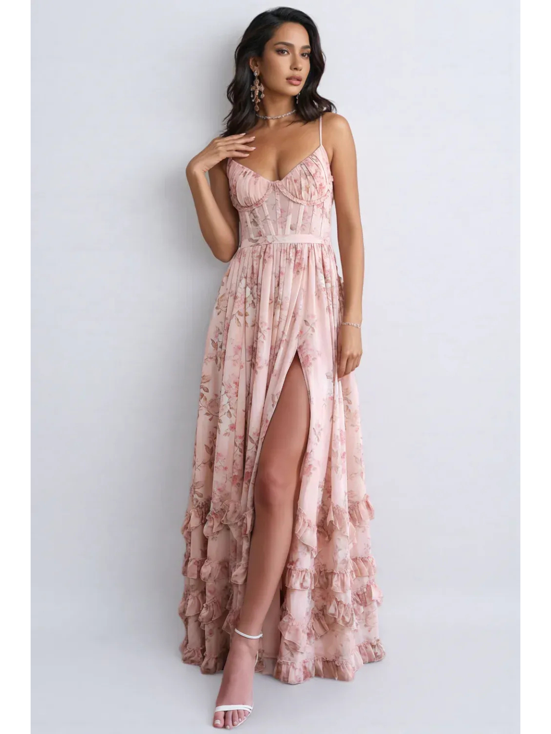 VIOLETA | VESTIDO LARGO DE FIESTA TIPO CORSÉ ✨