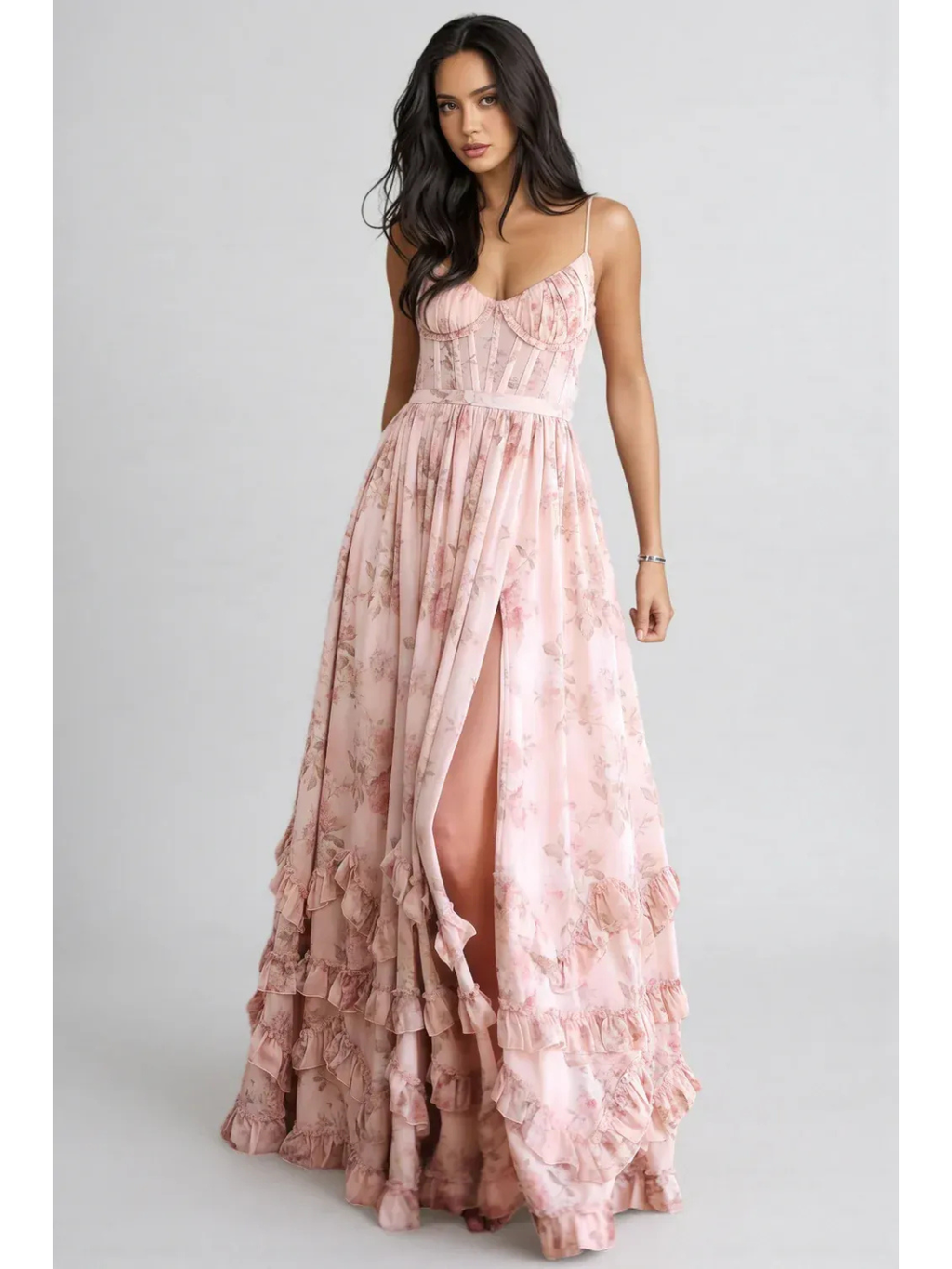 VIOLETA | VESTIDO LARGO DE FIESTA TIPO CORSÉ ✨