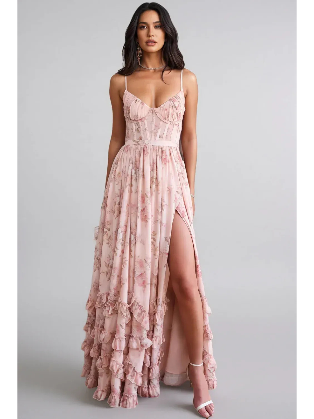 VIOLETA | VESTIDO LARGO DE FIESTA TIPO CORSÉ ✨