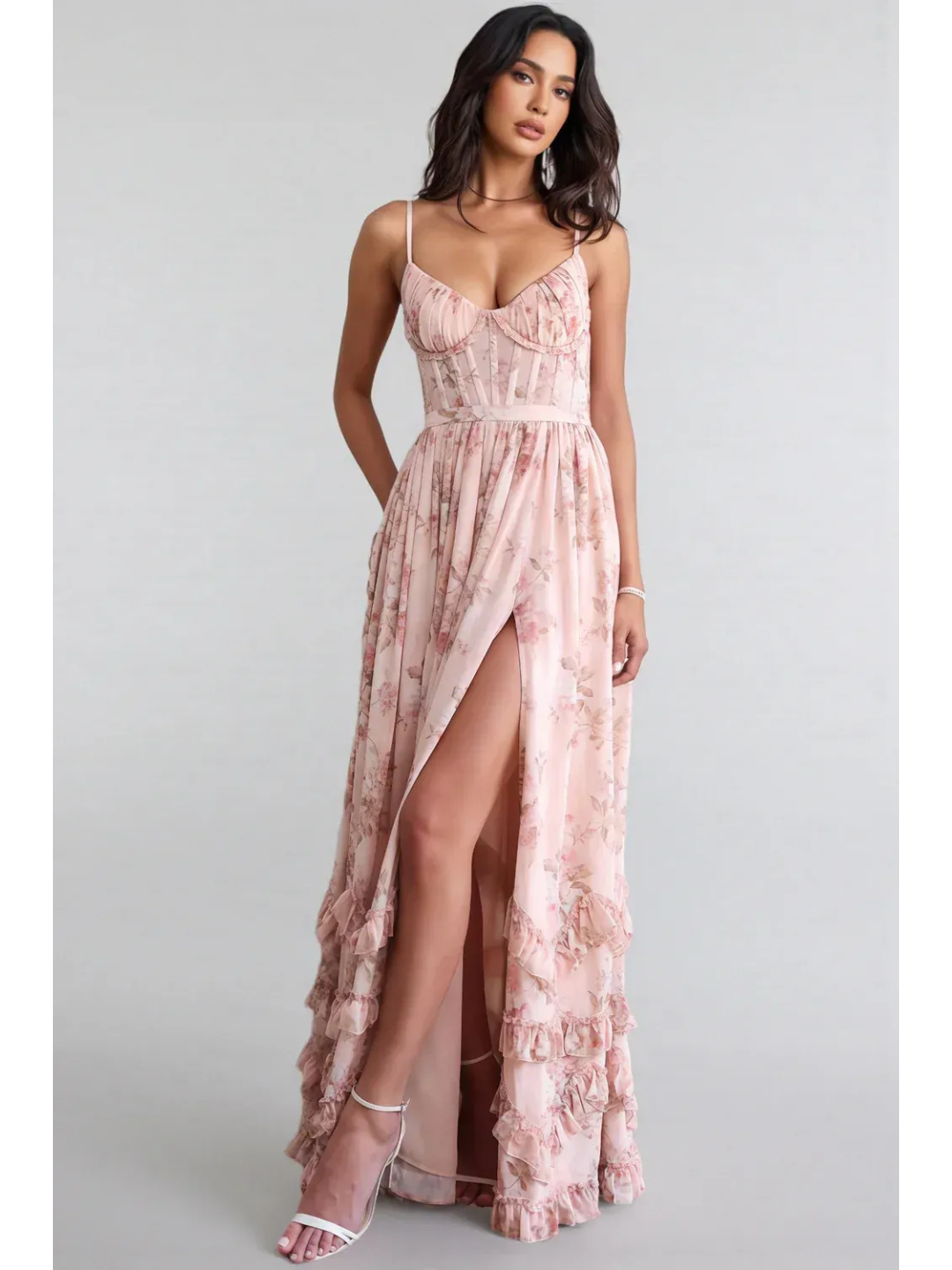 VIOLETA | VESTIDO LARGO DE FIESTA TIPO CORSÉ ✨